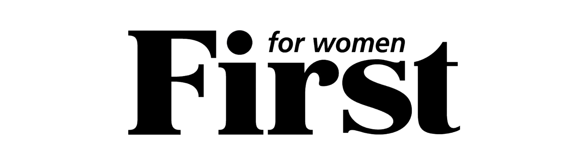 Logo for "First for Women". Clickable image links to article.