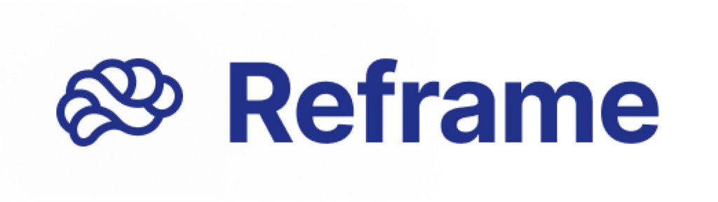 Logo for "Reframe App". Clickable image links to article.