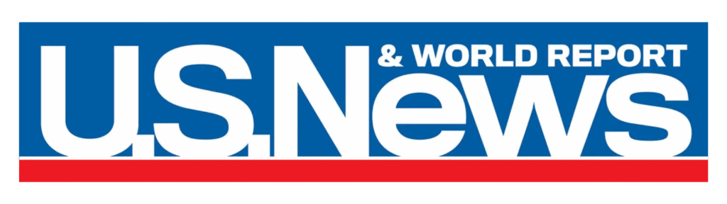 Logo for US News. Clickable image links to article.