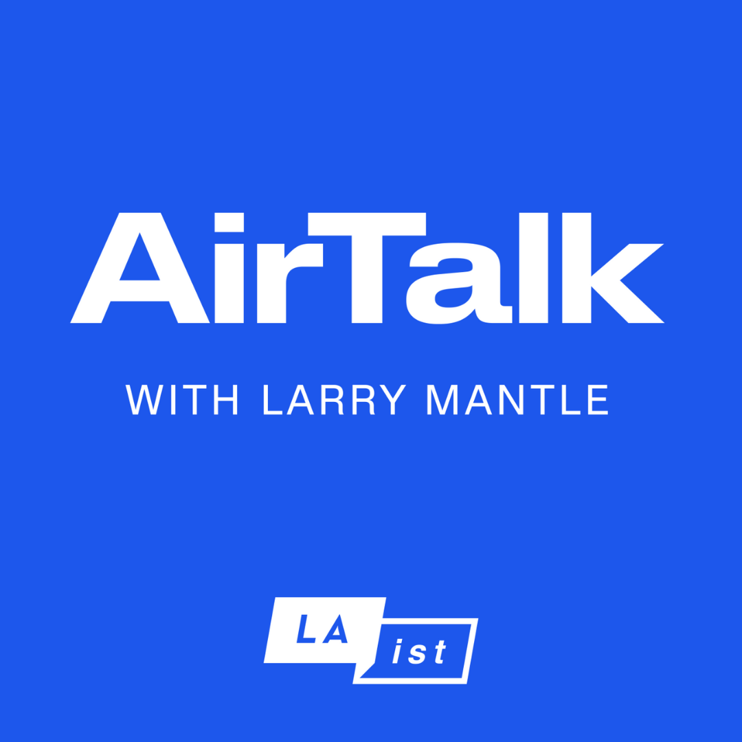 Podcast Image for AirTalk. Clickable image links to podcast.